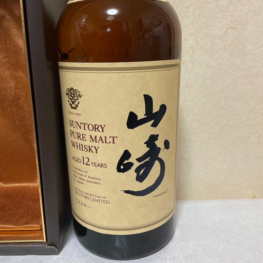 サントリー 山崎 12年 ピュアモルト 華 750ml 国産ウイスキー