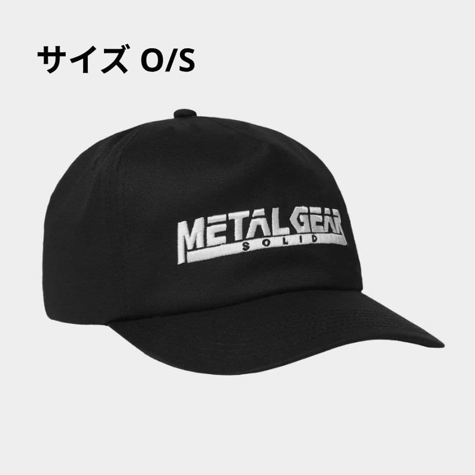 メタルギア huf コラボ L GEAR SOLID SNAPBACK