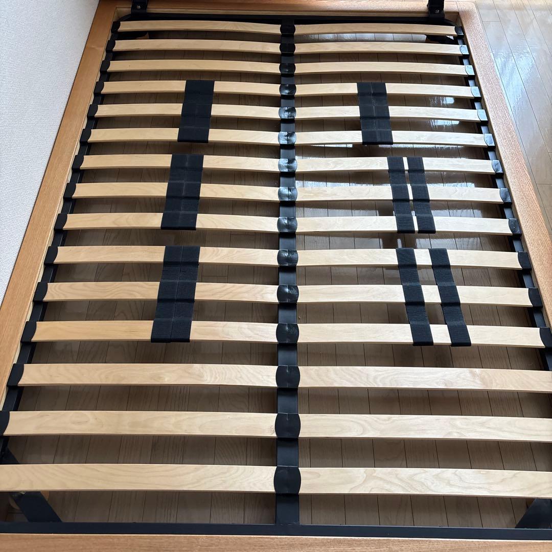 無印良品　木製ベッドフレーム（ダブルサイズ）