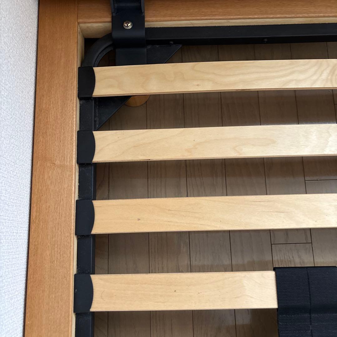 無印良品　木製ベッドフレーム（ダブルサイズ）