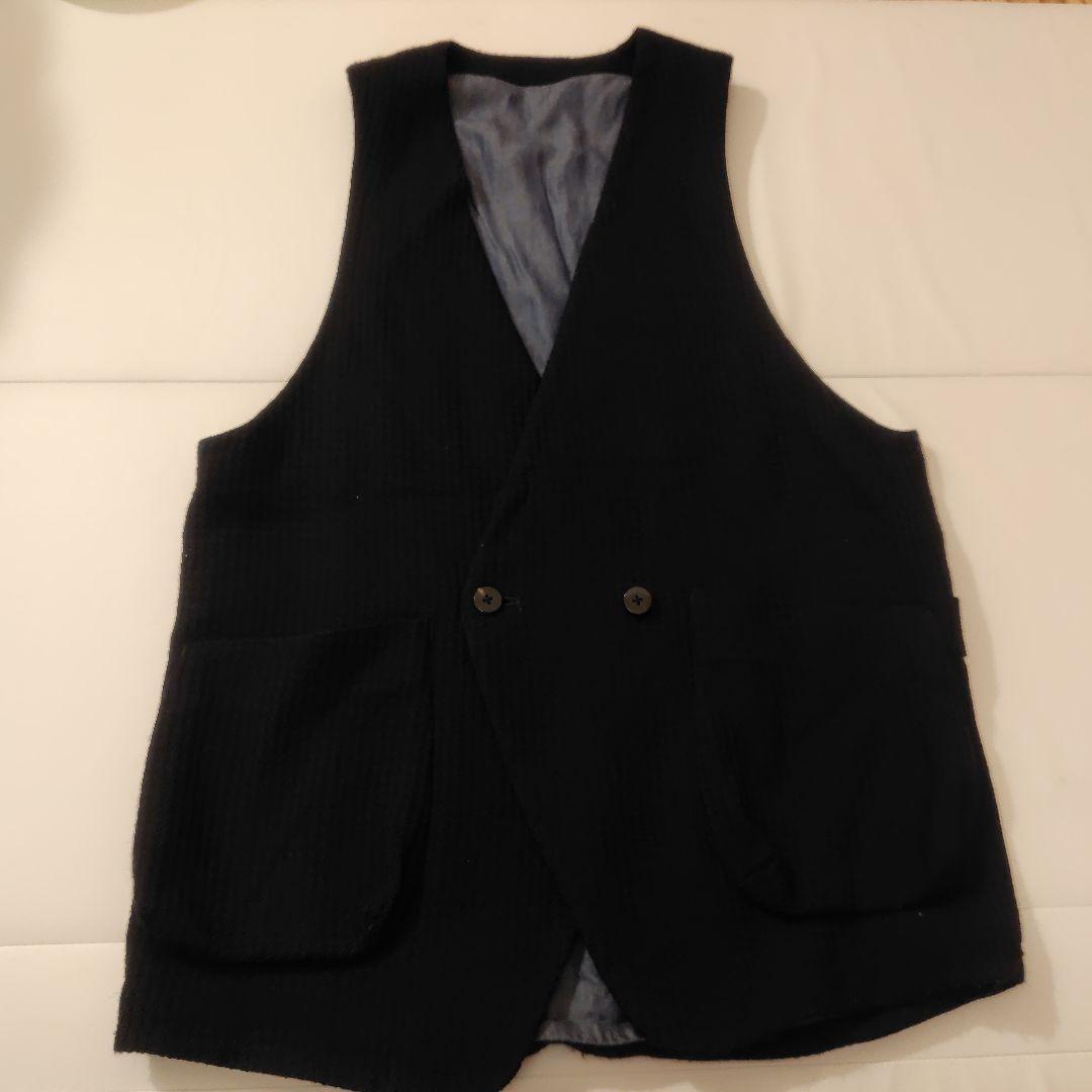 【名品】the sakaki ウールコットン ベスト