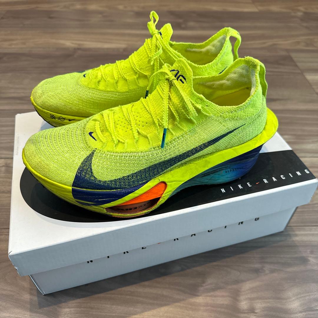 ２７.０cmメンズ　 アルファフライ３使用感あり