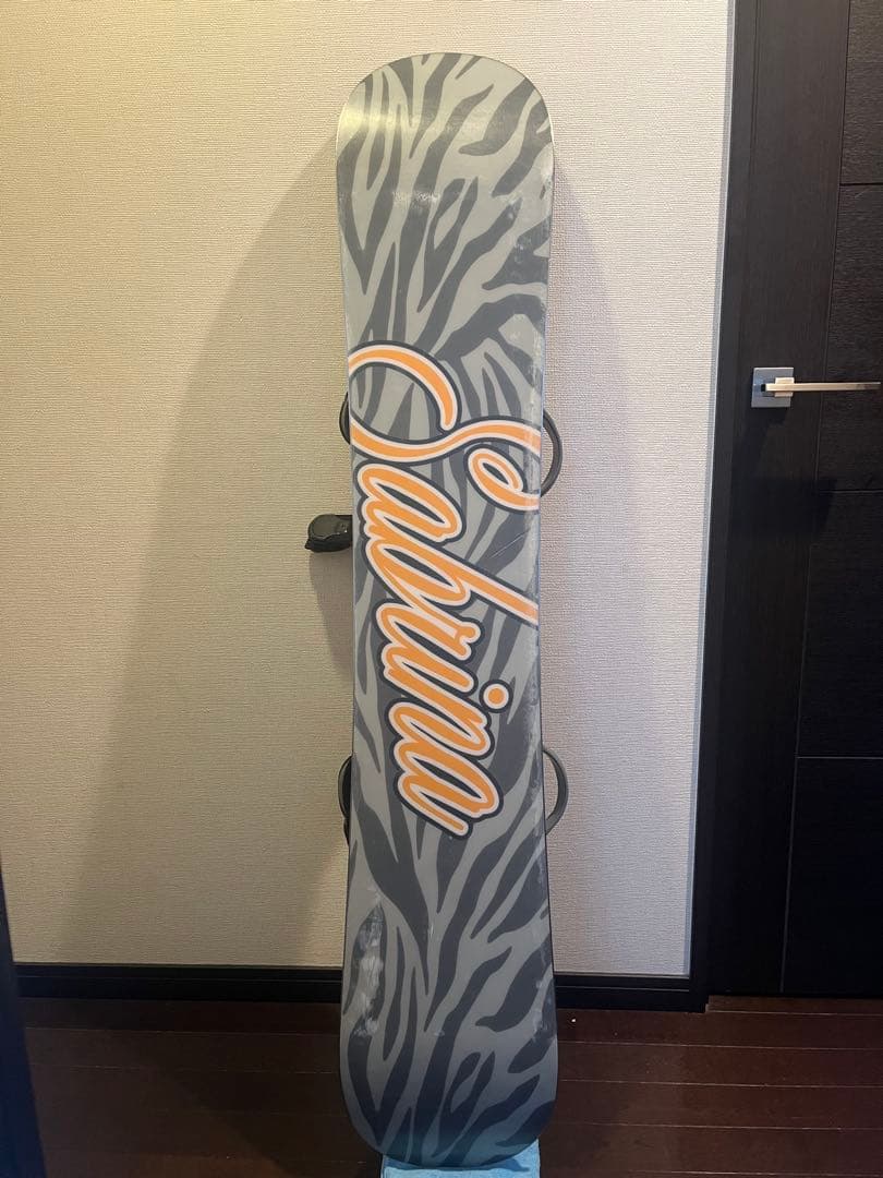 サブリナ　スノーボード　フラックスビンディング付き　ジュニア　女性