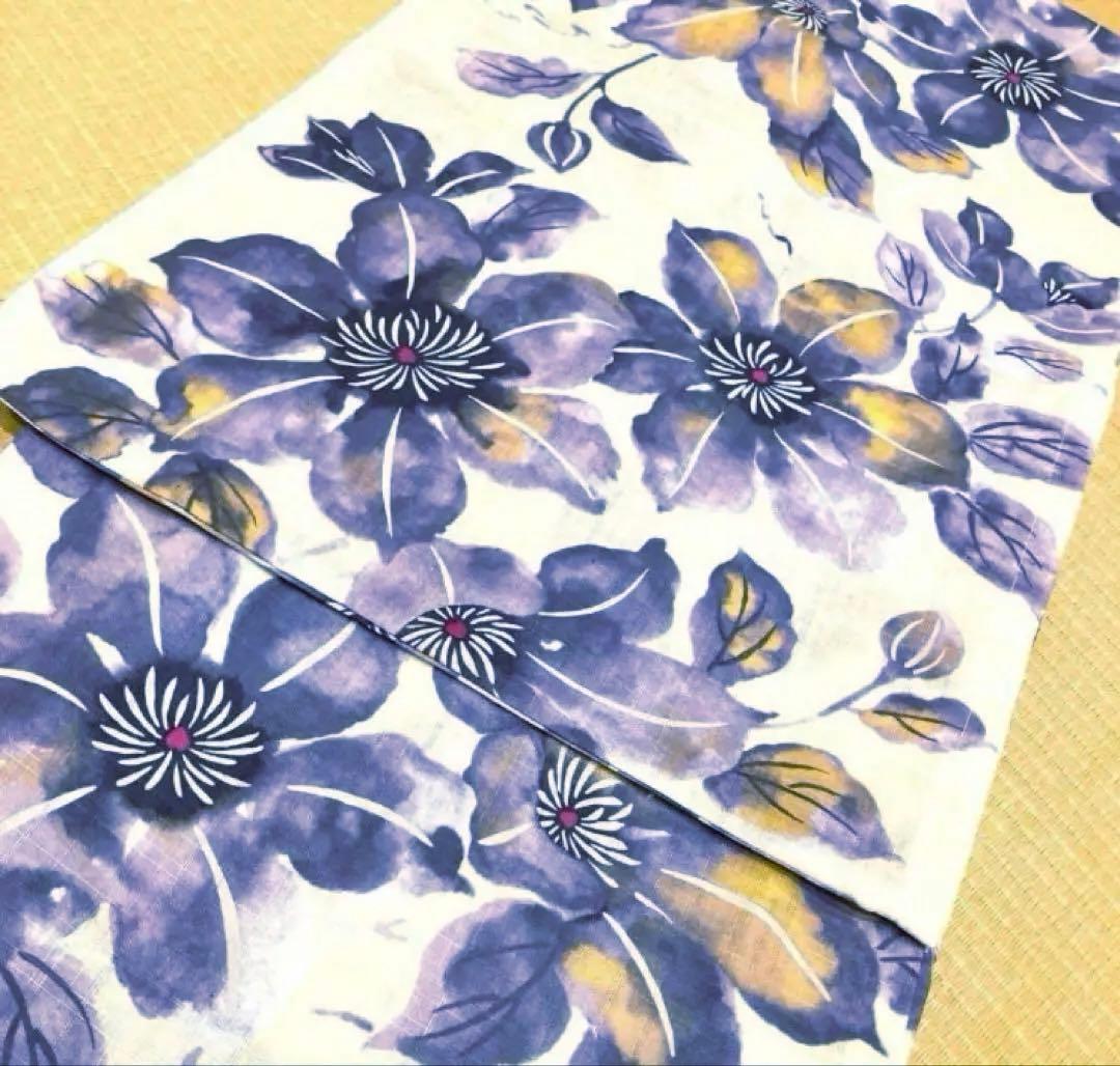 高級変わり織水彩画風浴衣セット