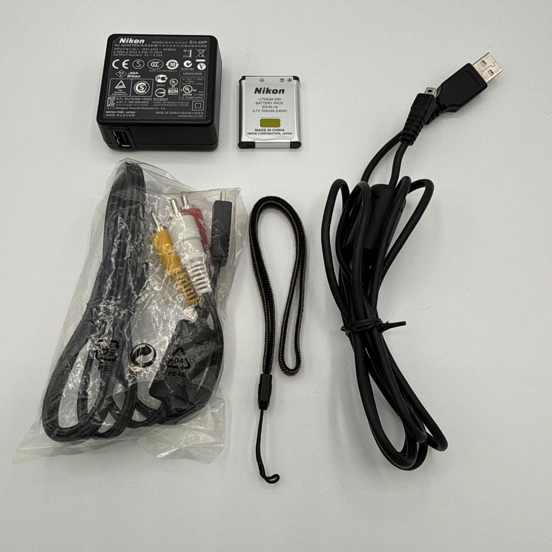 デジタルカメラ ニコン クールピクス S6500 ホワイト