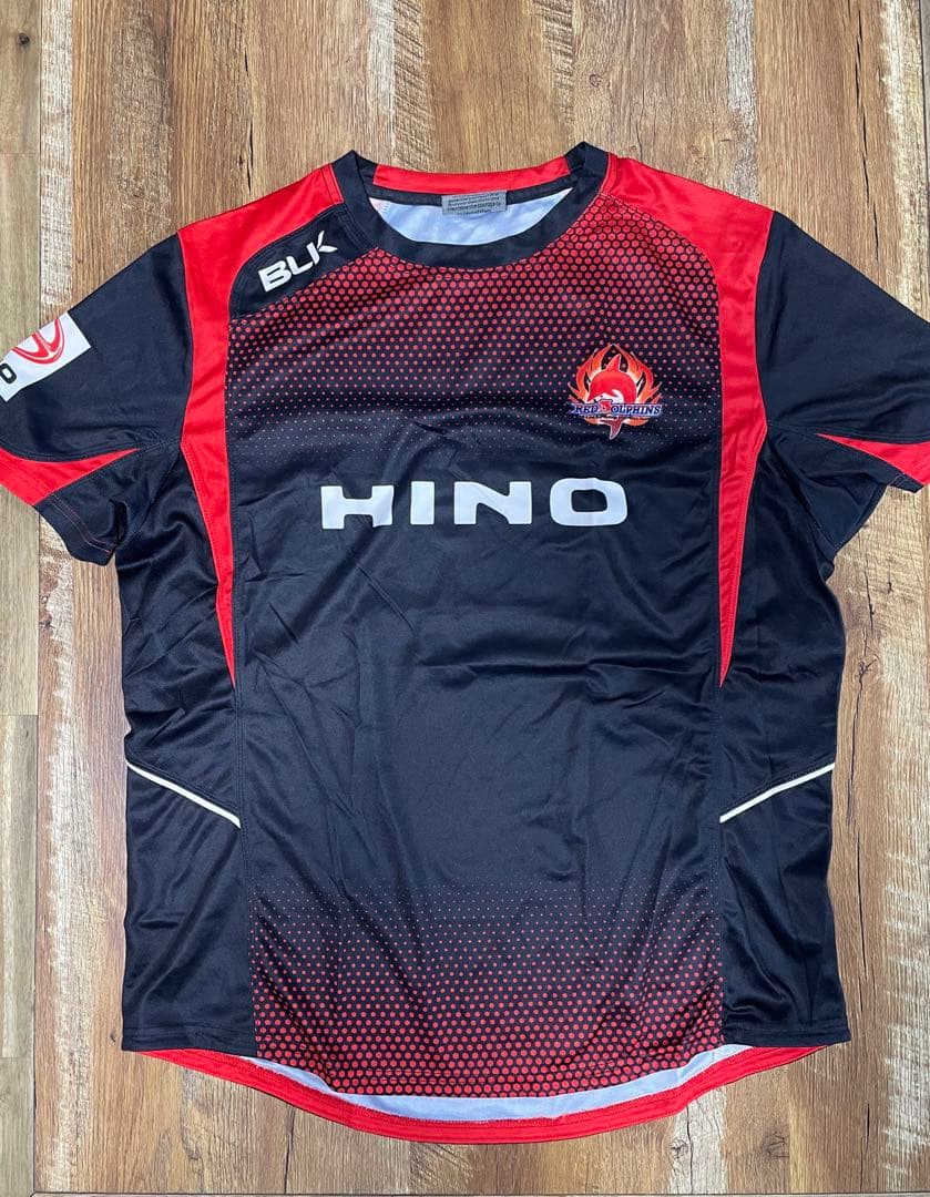 BLK HINO RED DOLPHINS ウォームアップウェア 3XL