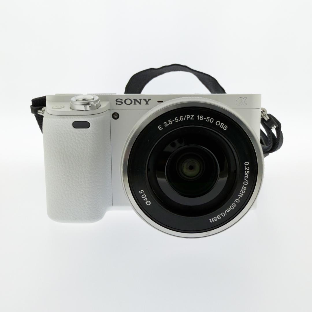 [美品] 極少ショット SONYα6000 ILCE-6000Y ダブルズーム