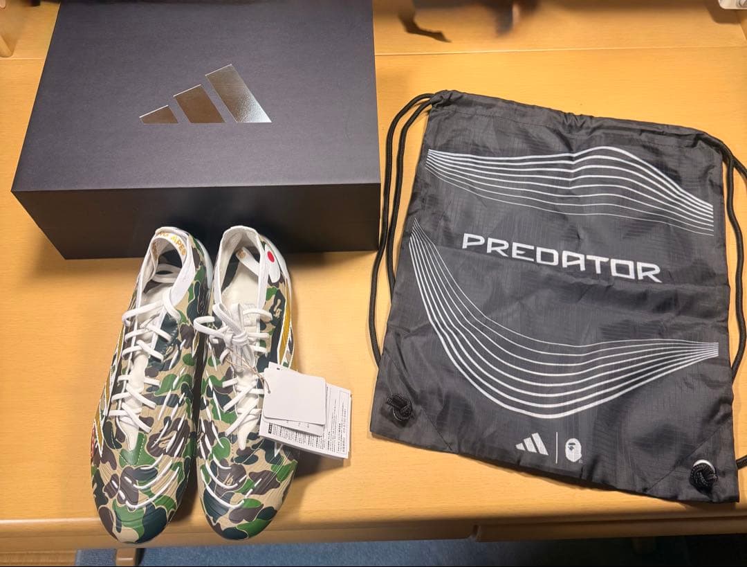 BAPE*ADIDAS プレデターエリートフォールディングタン FG