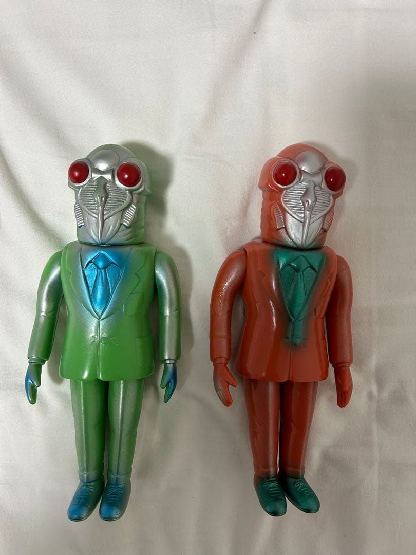 セミ人間 M1号 ウルトラQ ソフビ 2体セット