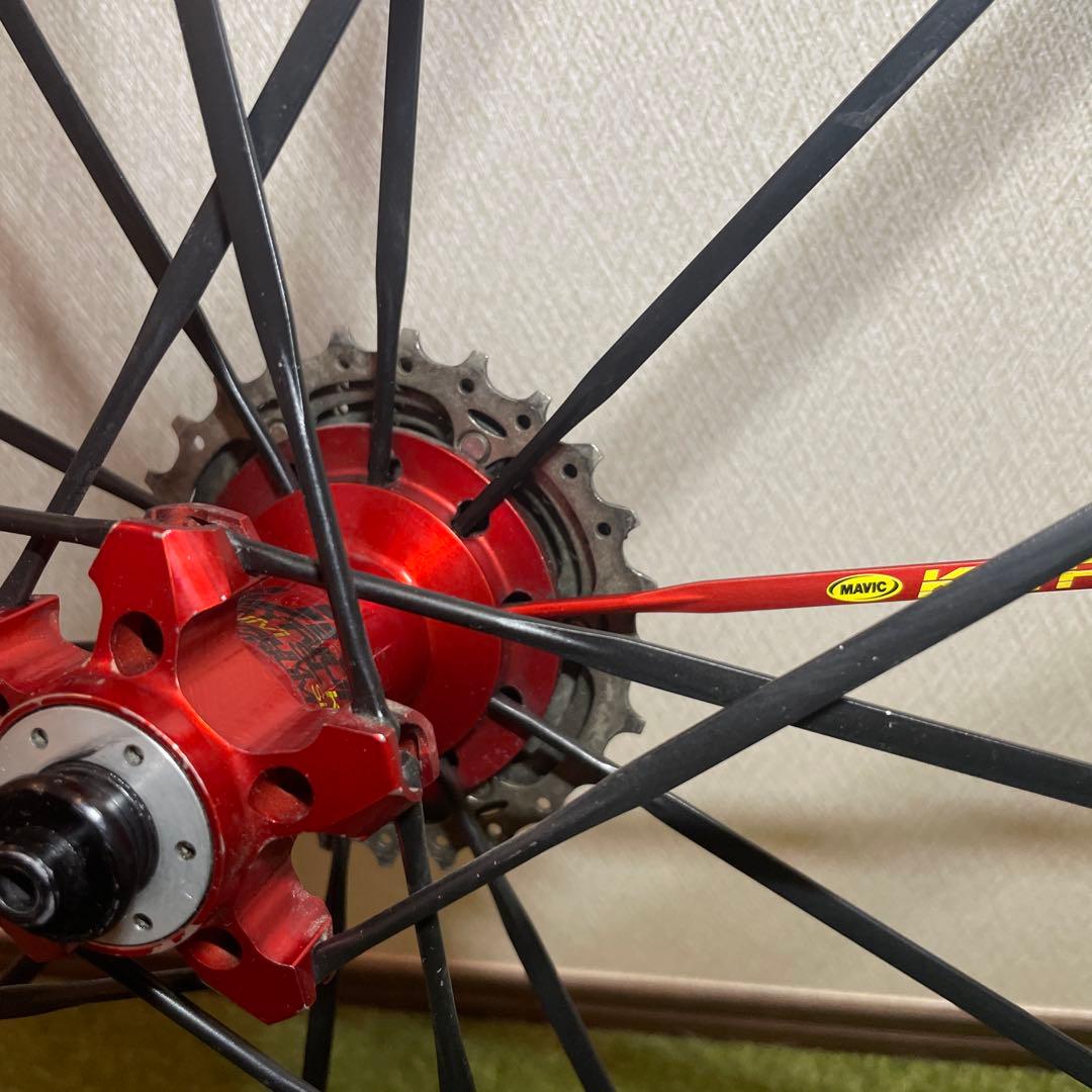 Mavic Ksyrium SL リムブレーキ アルミホイール 前後セット