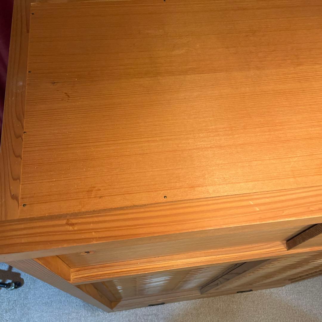 ♦︎【 伝統工芸❤️置き水屋】茶道具　置水屋　水屋箪笥　網代引戸　茶箪笥　♦︎