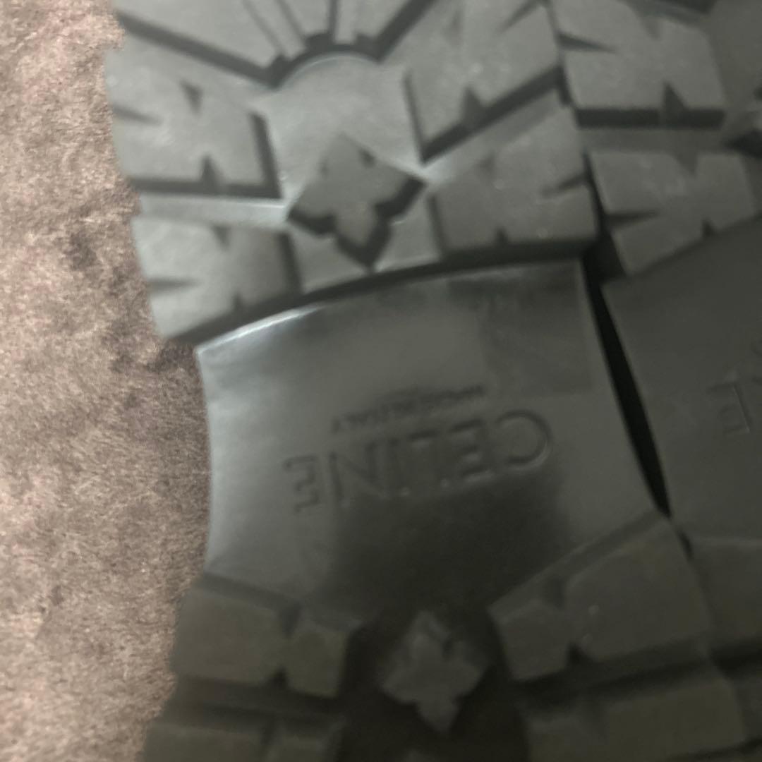 CELINE ブラック フリンジローファー