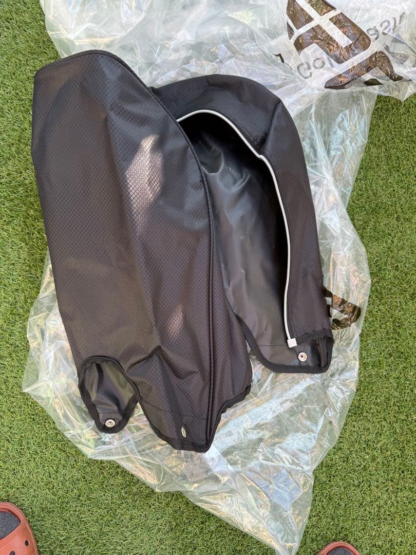 新品 PGM GOLF キャディバッグ 白 黒 青 ゴルフバッグ 14分割