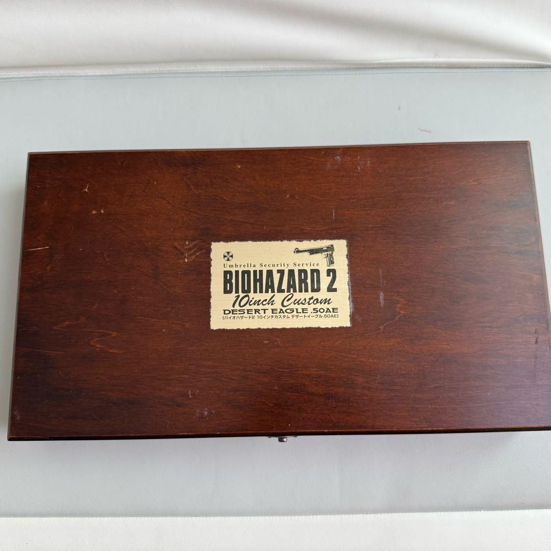 【中古】マルイ バイオハザード2 10インチカスタム デザートイーグル.50AE