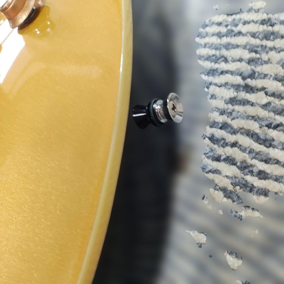 美品　フォトジェニック　レスポールスタイル エレキギター ゴールド