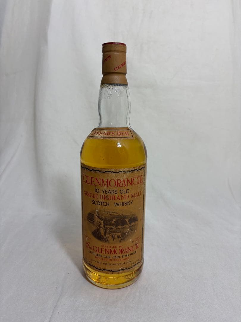グレンモーレンジ10年の旧ボトル1000ml