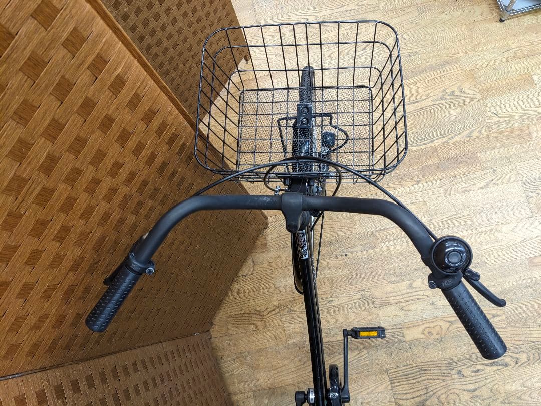 U053 普通自転車　26インチ　ブラック　シンプルタイプ