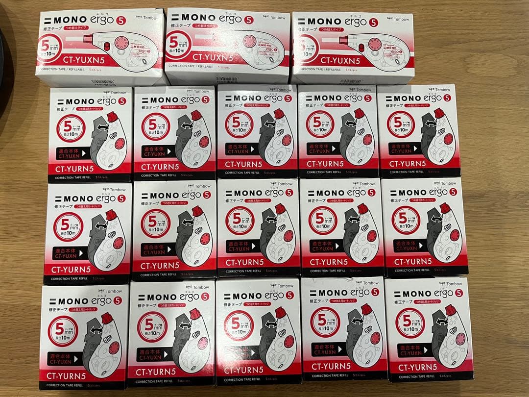 新品未使用 MONO ergo 本体15個+ リフィル 75個 + 修正 8個