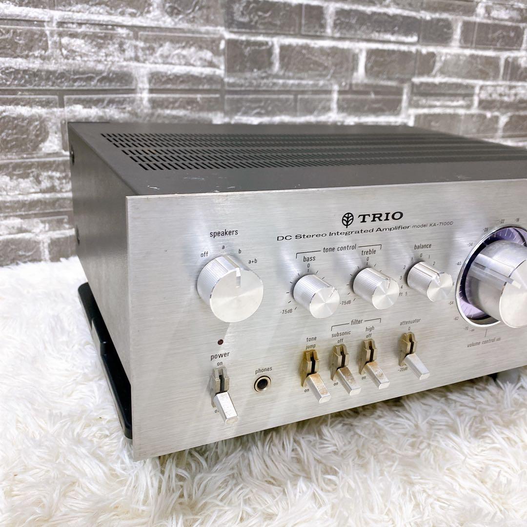 TRIO KA-7100D トリオプリメインアンプ 70年代　国産