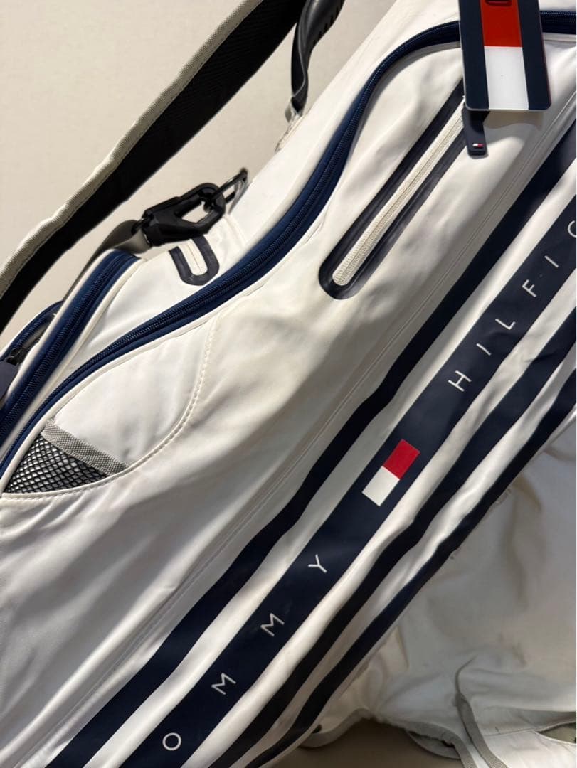 【送料込み】廃盤希少品　トミーヒルフィガー　スタンド式ゴルフバッグ