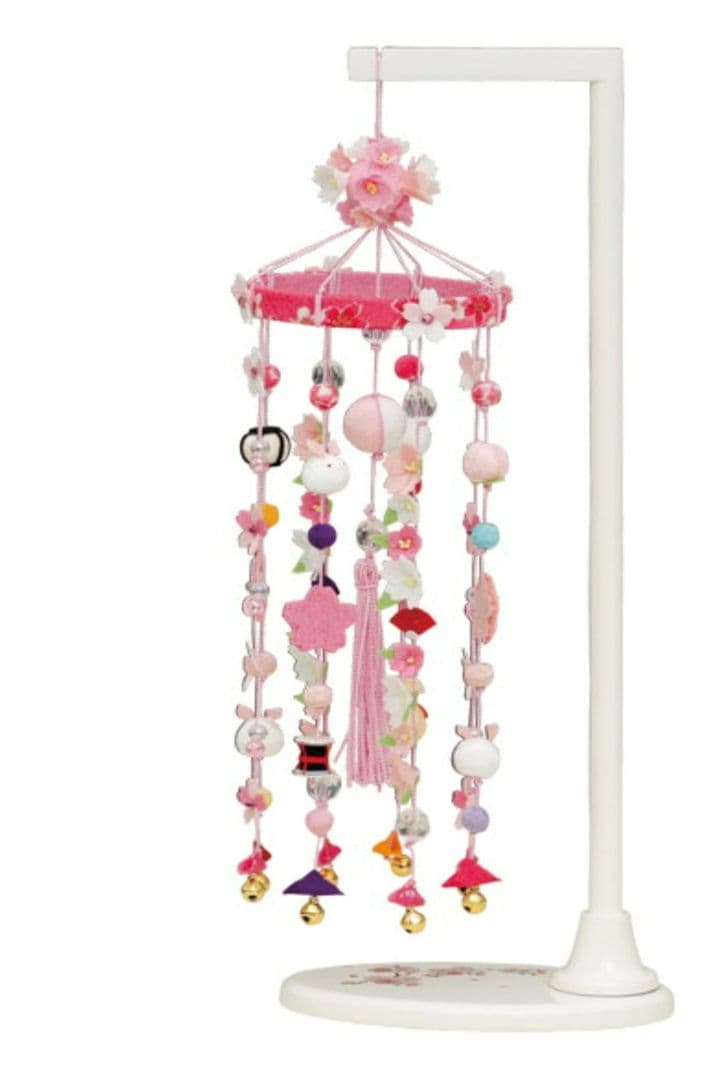 新品 ひととえ 雛人形 吊るし雛 桜 いろは もも アイボリー