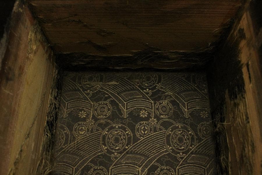 和楽器 果実 柿 蒔絵 時代 鼓箱(K-YC522)