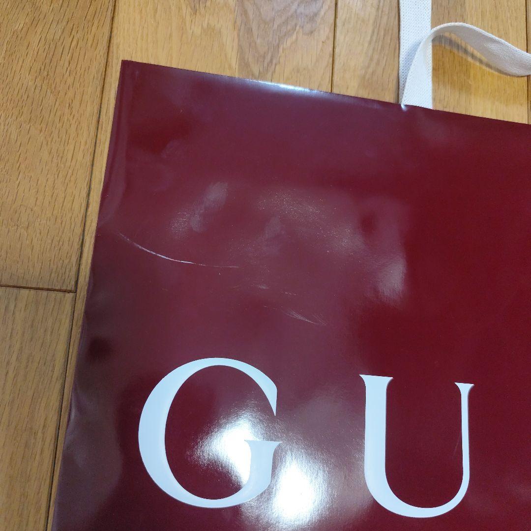 紙袋　ショッパー　ギフト　プレゼント　ラッピング　GUCCI　グッチ　サバト