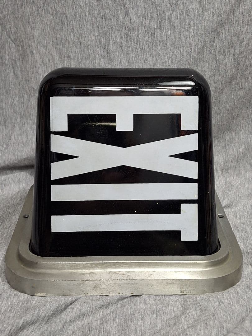 1900's アンティーク ヴィンテージ EXIT ランプ オリジナル アメリカ