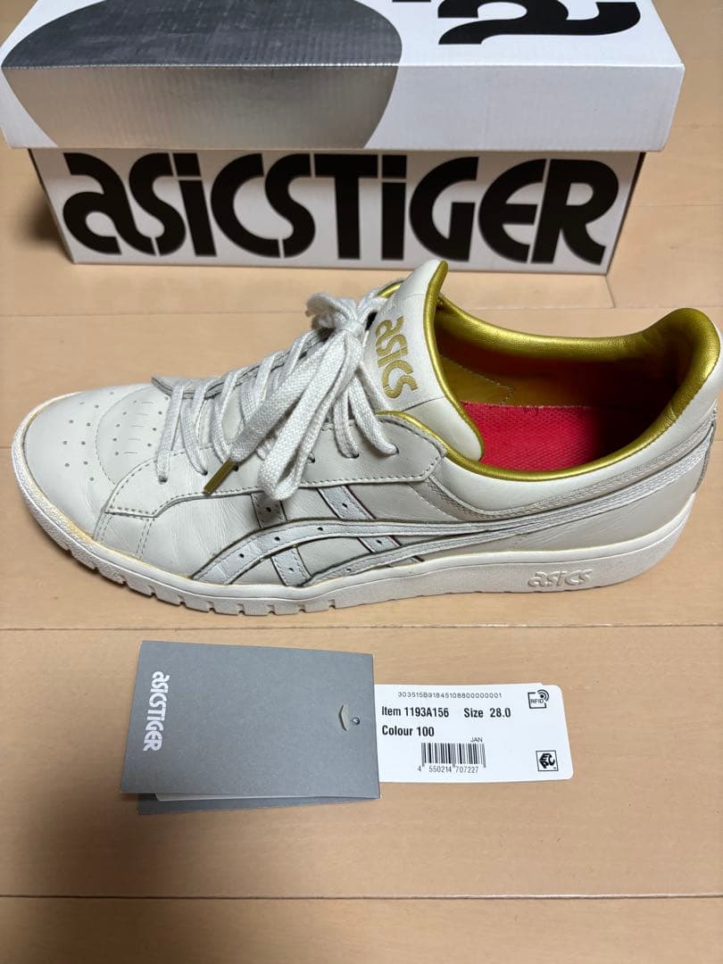 アシックス　GEL-PTG クリーム×クリーム　28.0