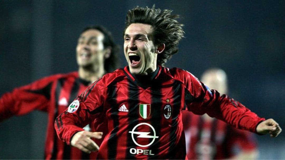 ACミラン 04/05 #21 ピルロ 長袖 ユニフォーム CL