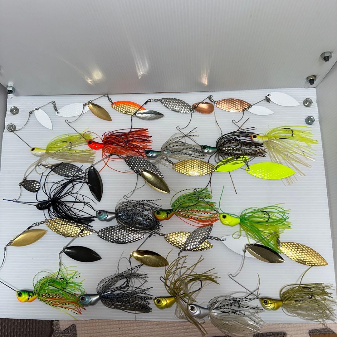 k*a様 バス釣り スピナーベイト、ハードプラグその他 BOX付き
