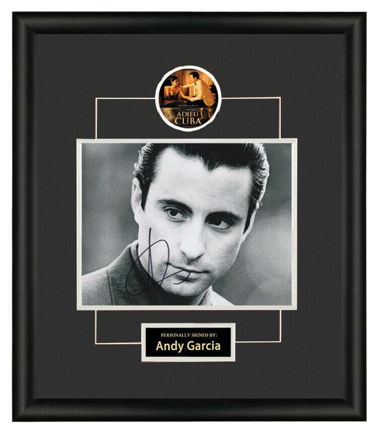 直筆サイン入り写真 アンディ・ガルシア 俳優 失われた都市 SA鑑定済
