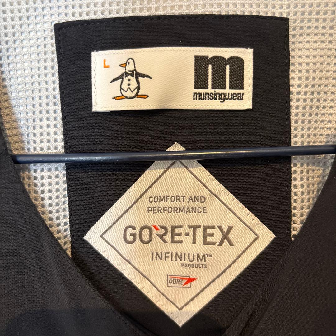 munsingwear ブラックブルゾン