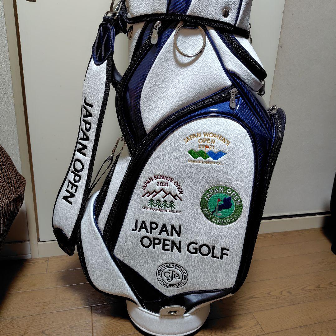 未使用、新品　2021年PGAツアー日本オープン記念キャディバッグ