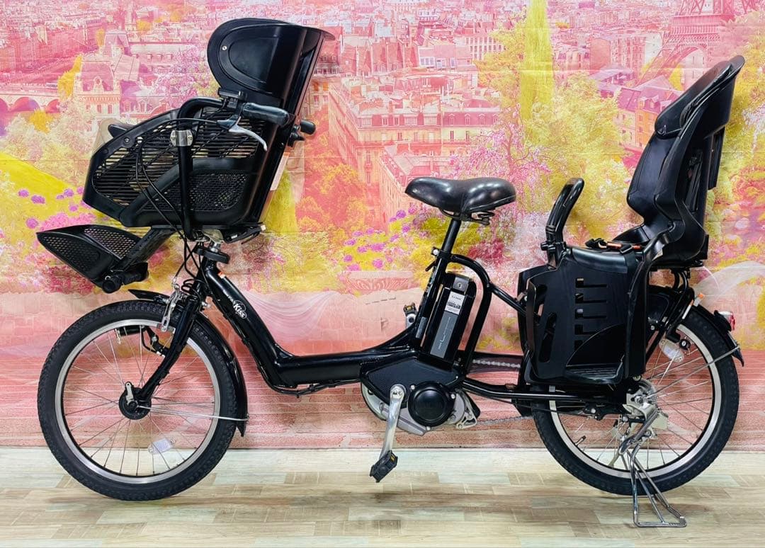 ZK3297 電動自転車 ヤマハ パスキス 子供乗せ 20インチ 送料無料