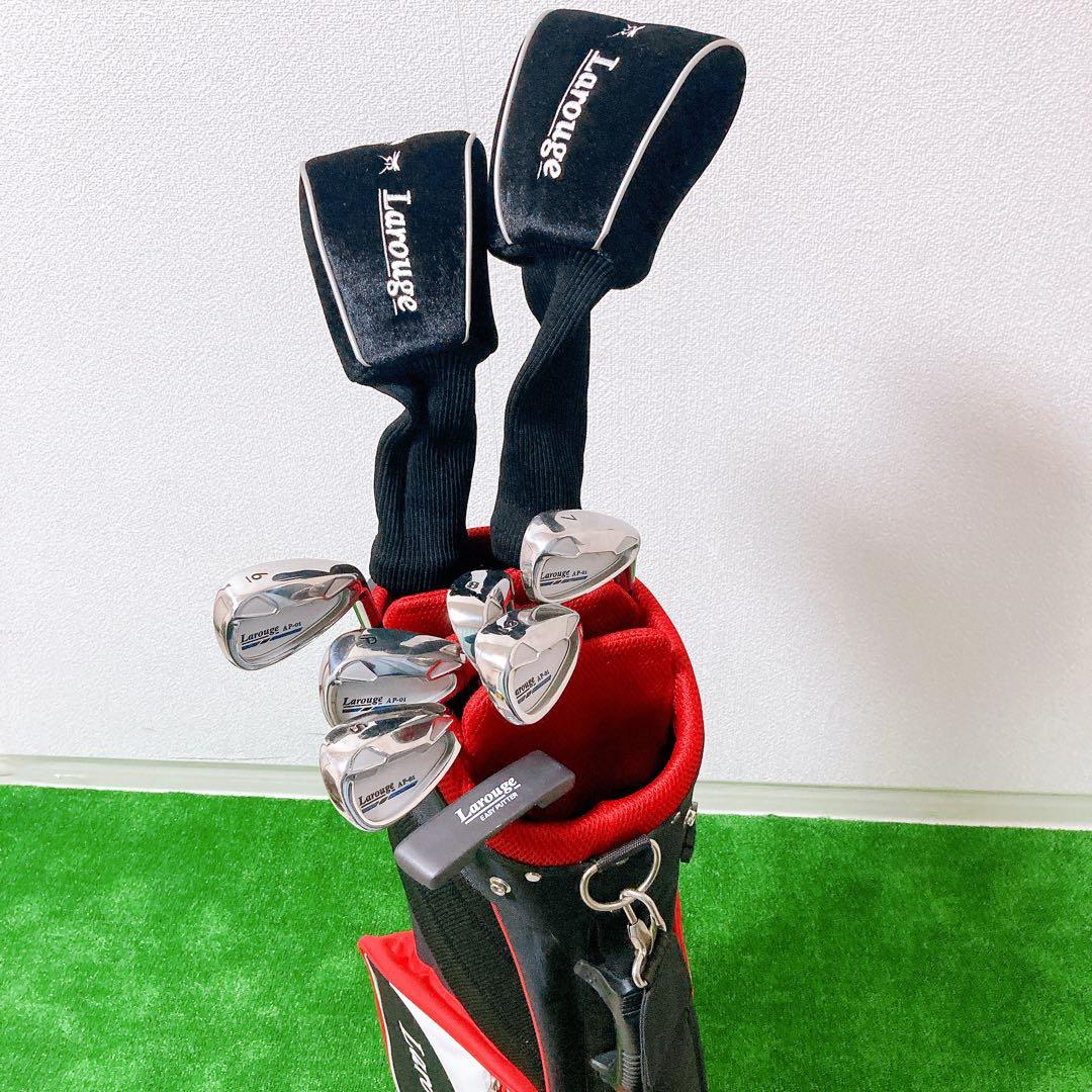 Larouge メンズ クラブセット 9本 右利き FLEX SR 美品 特価