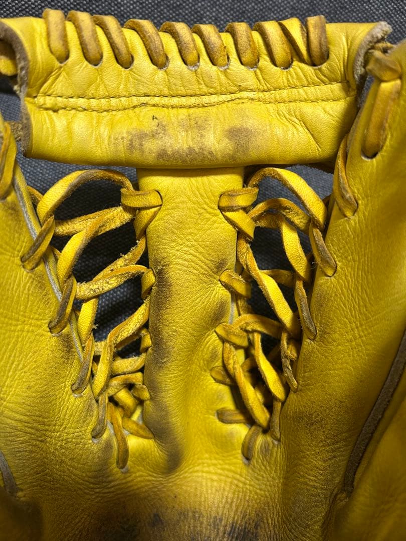 タマザワ 両手投げ 軟式グローブ TG-WH20イエロー 左右 TAMAZAWA