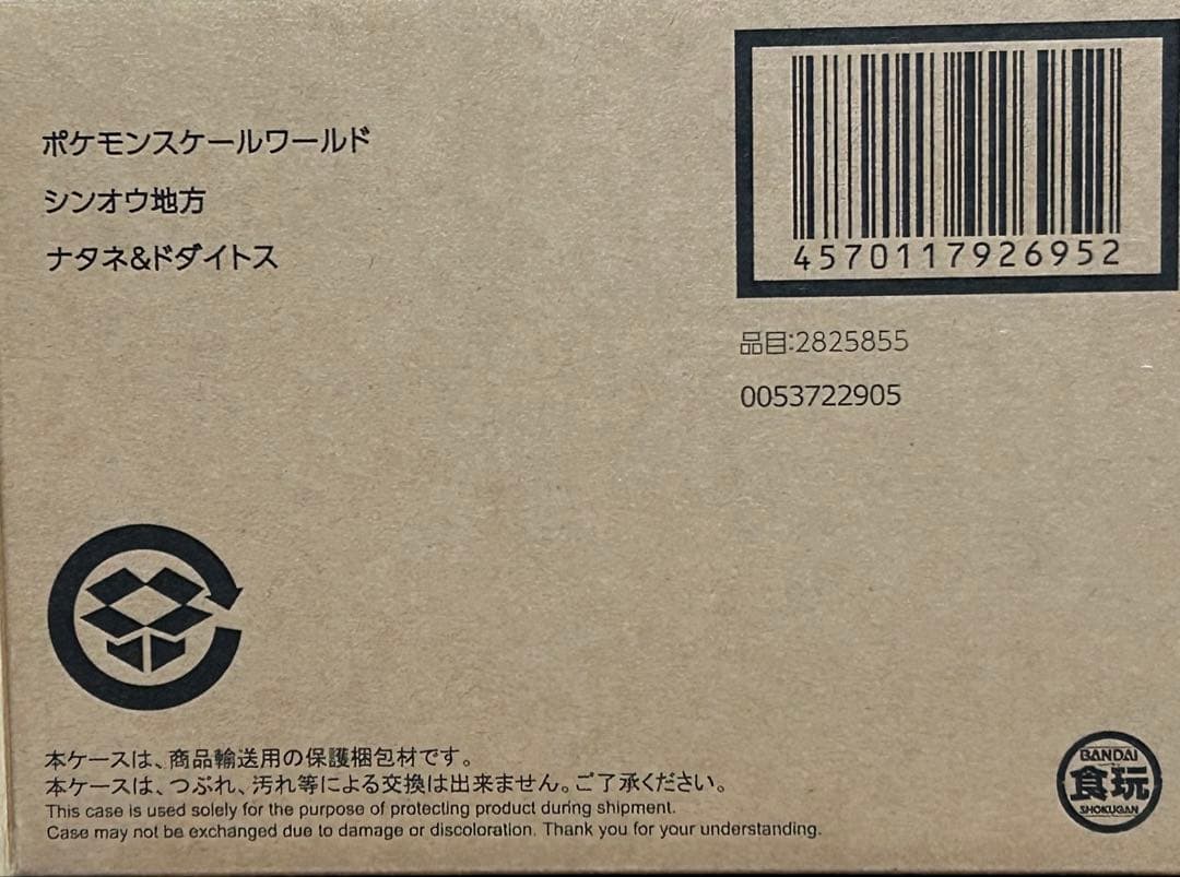 ポケモンスケールワールド シンオウ地方 ナタネ＆ドダイトス　未開封新品