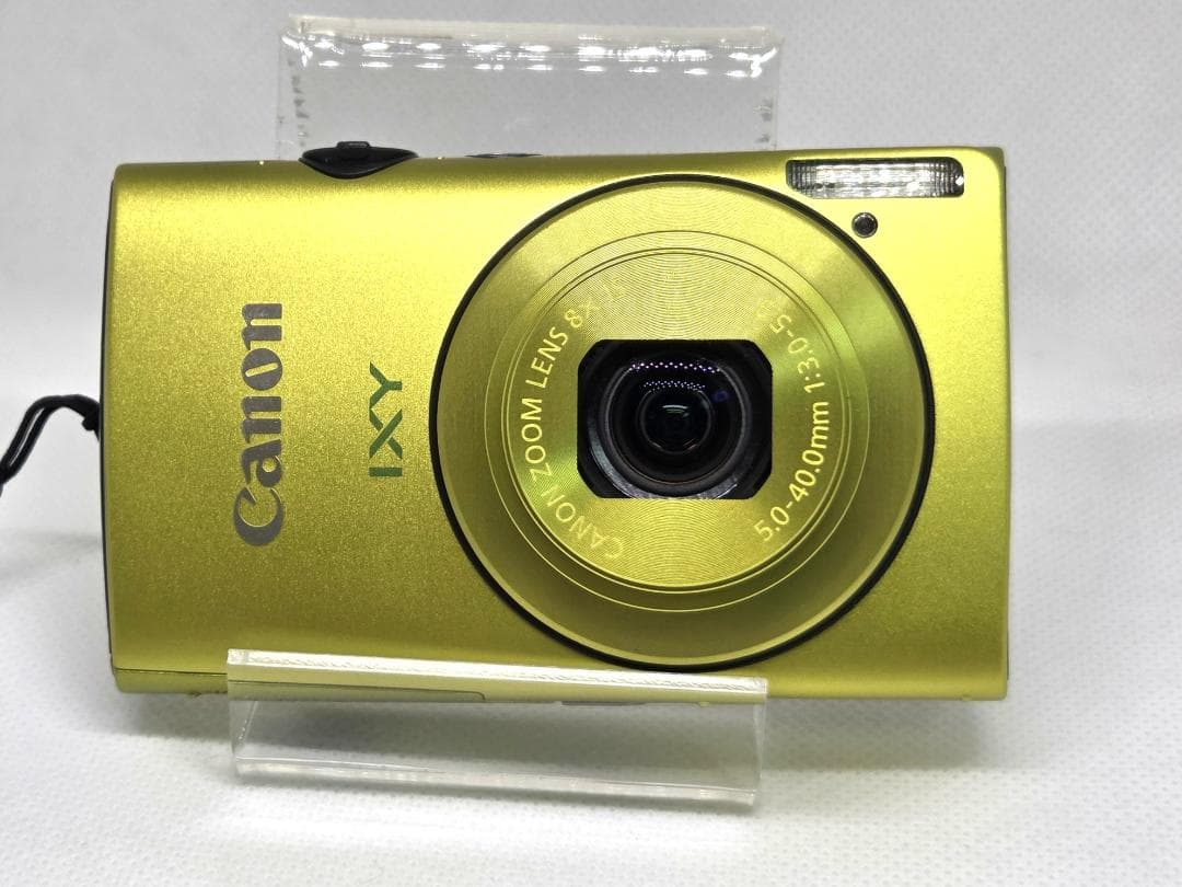 ■ほぼ新品■ キヤノン　Canon IXY 600F グリーン《純正ケース付属》