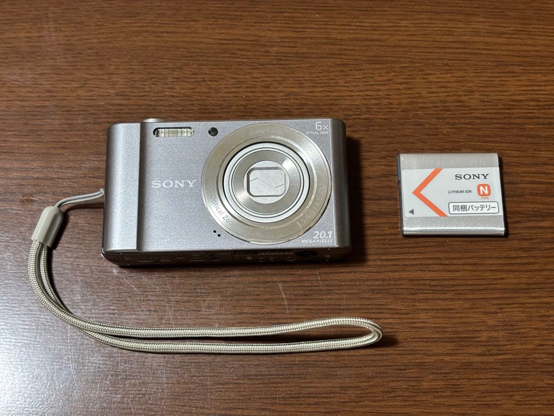 SONY サイバーショット DSC-W810 動作確認済み 本体、バッテリーのみ