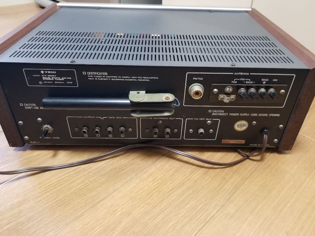 TRIO KT-9007 FM/AM チューナー希少品美品 /完動品