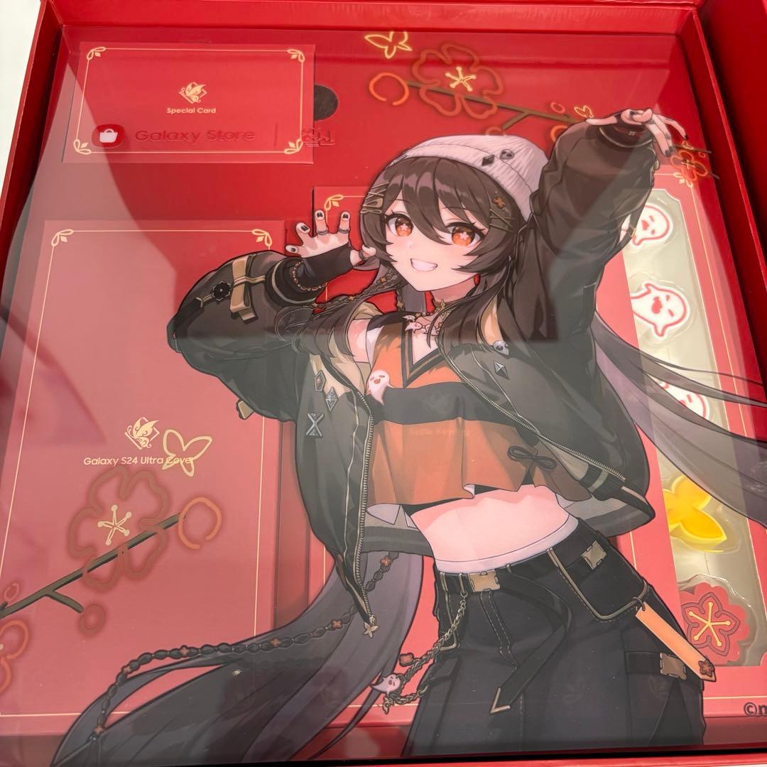 カ*コ様 原神 Galaxy S24 Ultra 胡桃 フータオ アクセサリーセ
