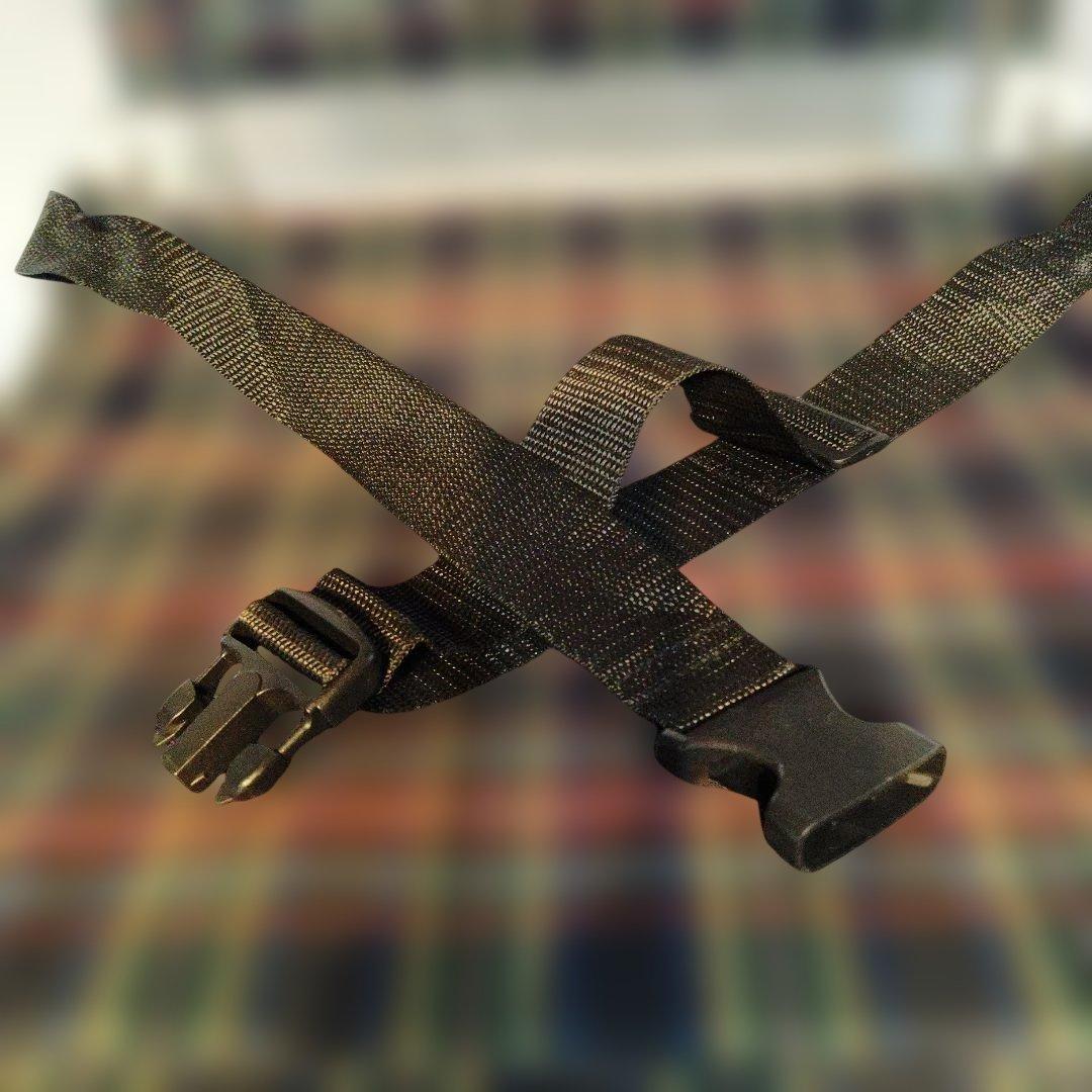 チェック柄 折りたたみ介助用車椅子