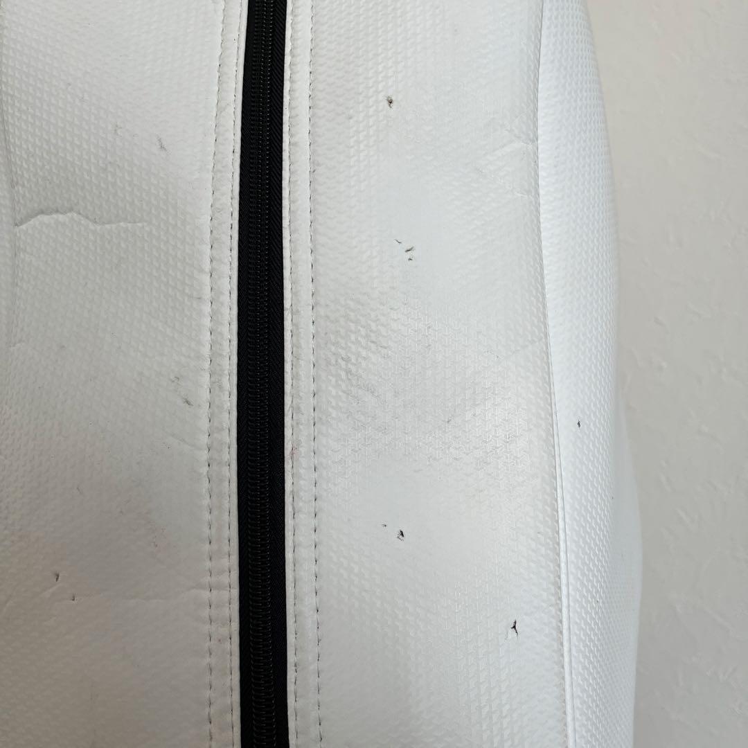 XXIO キャディバッグ ホワイト シルバー