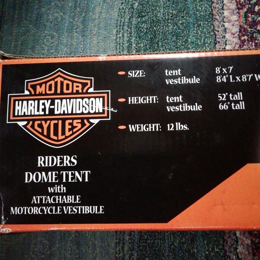 ハーレーダビットソン純正ドーム型テント　未使用品