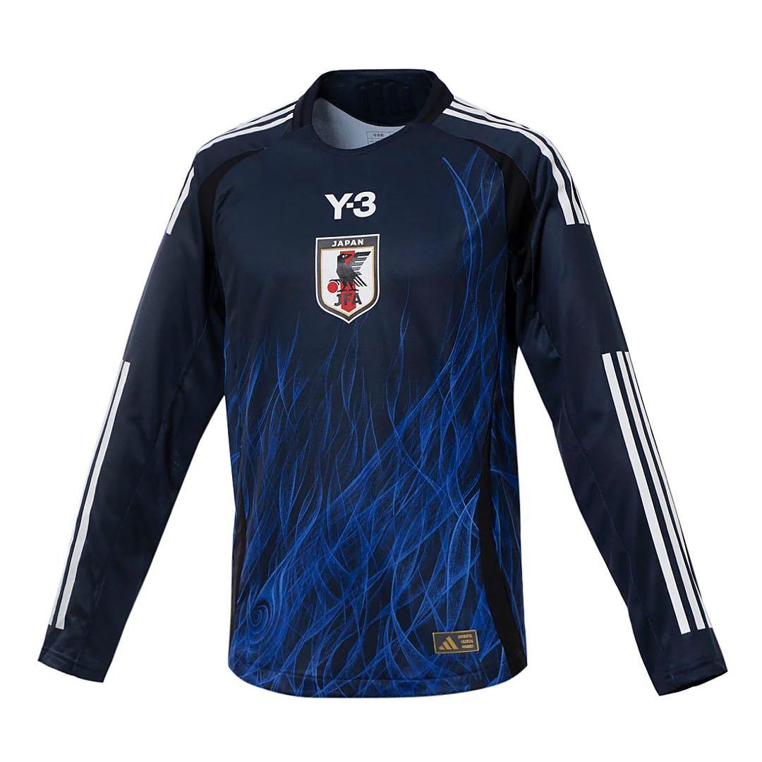 日本代表 ホーム オーセンティック ユニフォーム 長袖2024 Y-3 2XL