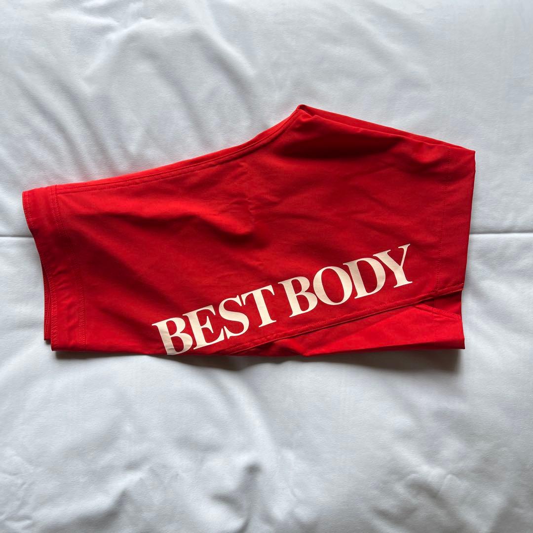 ベストボディージャパン　公式サーフパンツ　赤　Mサイズ　BBJ-006
