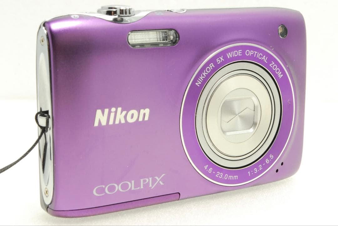 Nikon COOLPIX S3100❤️スマホ転送 動作確認済 パープル ニコン