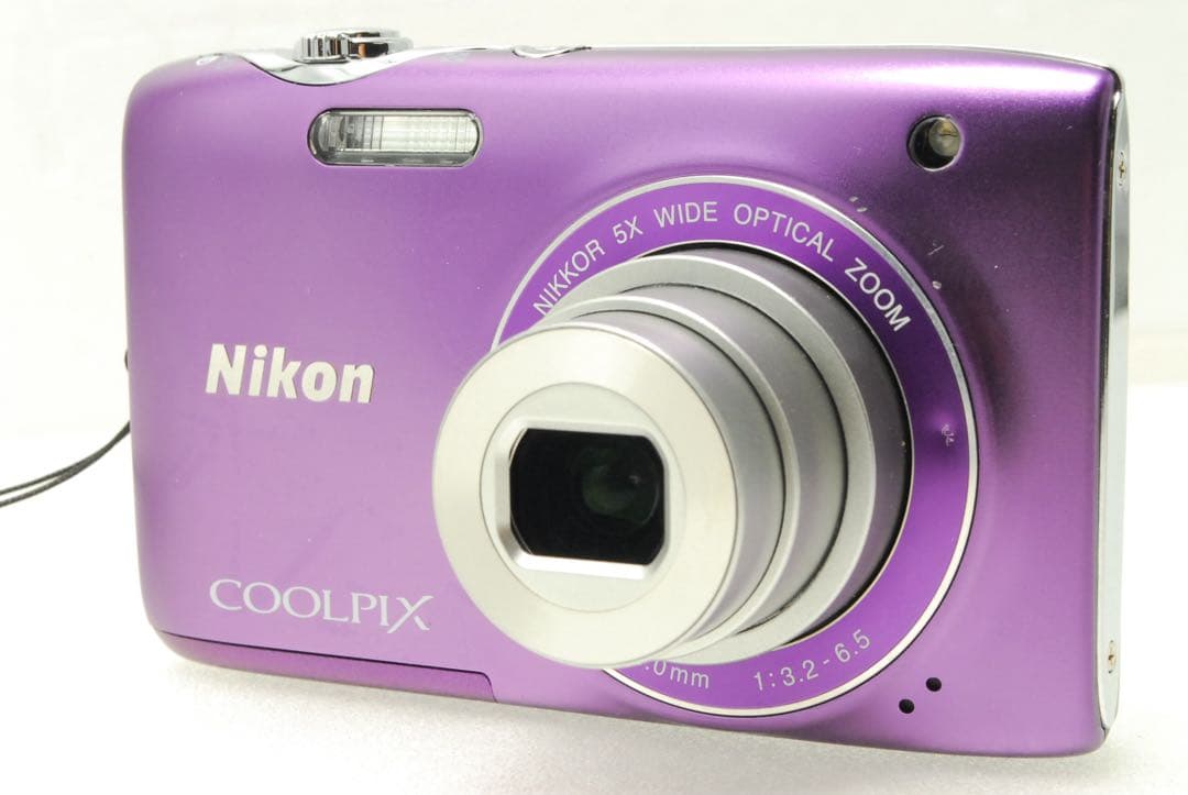 Nikon COOLPIX S3100❤️スマホ転送 動作確認済 パープル ニコン