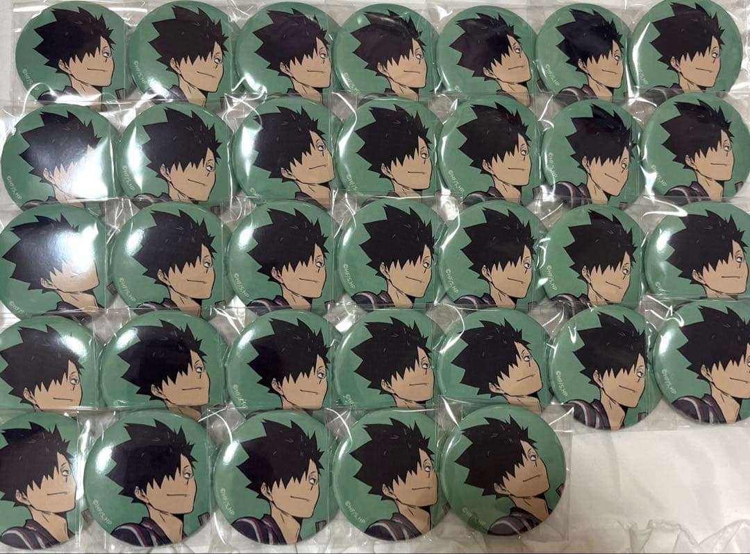 ハイキュー 黒尾鉄朗 四季景 缶バッジ